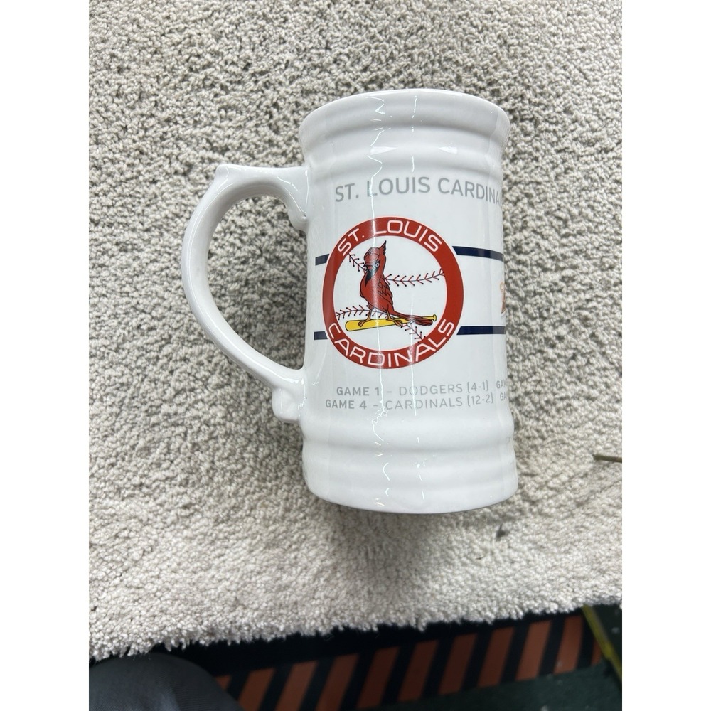 St. Louis Cardinals National League Champions‎ Beer Stein Mug MLB NLCS 1985